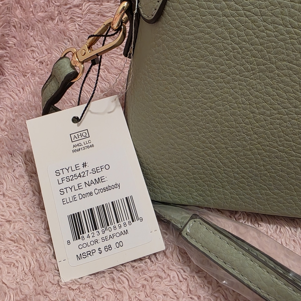 London Fog Sage Crossbody Bag - Picture 2 of 4